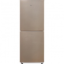 美的（Midea）166升 风冷无霜 电脑控温 母婴小冰箱 双系统双门电冰箱 感温探头 爵士棕 BCD-166WM