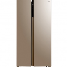 美的（Midea）655升 对开门冰箱 变频无霜 一级能效 智能APP 大容量电冰箱 米兰金 BCD-655WKPZM(E)
