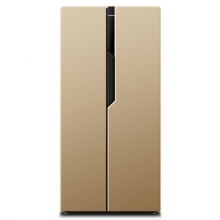 康佳（KONKA）400升 电脑温控 纤薄机身 静音节能 魔幻净味 对开门冰箱 （金色）BCD-400EGX5S