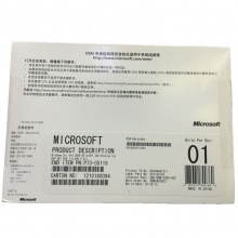 Windows server 2008（中文标准版R2|64位 5用户简包）