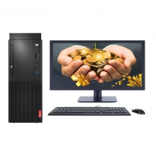 联想（Lenovo）商用台式电脑套机 启天M420-B002（G4900/4G/500/集显/DVDRW/DOS/19.5显示器
