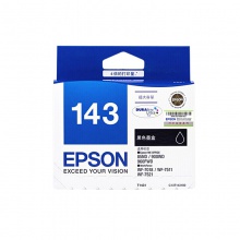 爱普生（EPSON）T1431 原装黑色墨盒 （适用WF7511/7521/7018/960FWD/900WD/85ND）