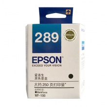 爱普生（EPSON）T289 黑色墨盒 （适用WF-100机型）
