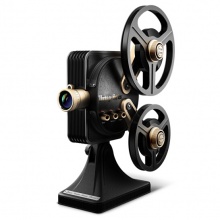 坚果（JmGO）1895 电影机 家用投影仪 投影机 （1080P分辨率 1200流明 上下左右梯形校正 复古机械操作）
