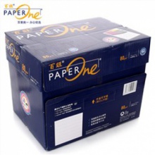 百旺（PAPER one） A4 80g 复印纸 500p 5包/箱 蓝色包装