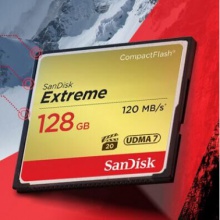 闪迪（SanDisk）128GB CF（CompactFlash）存储卡 UDMA7 至尊极速版