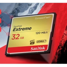 闪迪（SanDisk）32GB CF（CompactFlash）存储卡 UDMA7 至尊极速版