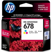 惠普（HP） CZ108AA/678 彩色 打印机墨盒 适用于HP DeskJet1018/2515/1518/4648/3515/2548 可打印量150页