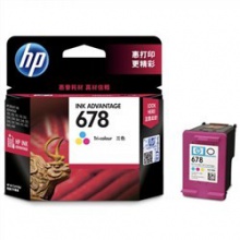 惠普（HP） CZ108AA/678 彩色 打印机墨盒 适用于HP DeskJet1018/2515/1518/4648/3515/2548 可打印量150页