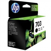 惠普（HP） D887A/703 黑色 打印机墨盒 适用于F735;D730;K109a;K109g;K209a;K209g;K510a; 可打印量600页