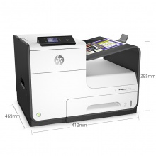 惠普（HP）PageWide Pro X452dw 页宽秒速级打印机 全新打印技术 激光机的效率 喷墨机的成本