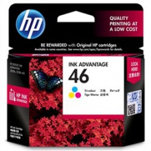 惠普（HP） CZ638AA/46 号 彩色 打印机墨盒 适用机型：HP Deskjet 2020hc/2520hc/4729/2529/2029 可打印量750页