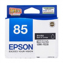 爱普生（EPSON） T0851 黑色 打印机墨盒 适用于1390 R330 可打印量540页