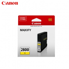 佳能（Canon）PGI-2800 Y 黄色 墨盒（适用于IB4080 MB5080 IB4180 MB5480）
