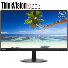 联想（ThinkVision）电脑显示器高清液晶显示屏 S22e 21.5英寸 VA 1920*1080