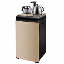 美的（Midea）饮水机 家用办公立式温热型高端下置式智能童锁茶吧机 YR1706S-X