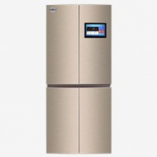 晶弘（KINGHOME） BCD-458WHPQCJ 458升十字对开门冰箱 智能食品管理 变频风冷无霜 家庭娱乐 远程操控