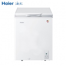 海尔（Haier）BC/BD-146D 146升卧式家用小冰柜 单温冷藏冷冻转换冷柜迷你家用小冰柜