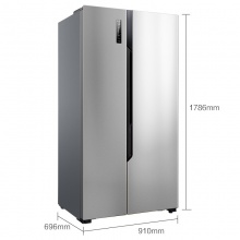 海信 (Hisense) 578升 对开门电冰箱 变频风冷无霜 智能WiFi 纤薄大容量双开门 BCD-578WFK1DPUJ