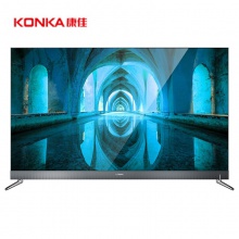 康佳（KONKA） LED65R2 65英寸 电视机 金属机身超薄悬浮屏 哈曼卡顿音箱 4K超高清人工智能电视
