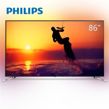 飞利浦（Philips）86PUF8502/T3 86英寸 三边流光溢彩 HDR 人工智能语音4K超高清WIFI智能液晶电视机