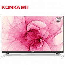 康佳（KONKA） LED32G30CE 32英寸 电视机 液晶电视机 1366*768分辨率 不支持网络 LED显示屏 二级能效 一年保修 黑色 配底座