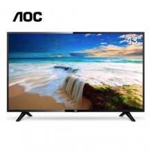AOC 43英寸全高清 液晶电视/显示器两用 内置音箱可壁挂 LED背光平板电视机 LE43M3776
