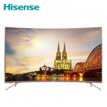 海信 (Hisense) HZ55A66 55英寸 超高清4K HDR 人工智能液晶曲面电视