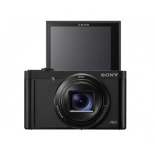 索尼（SONY）DSC-WX700 数码相机（4K视频 蔡司24-720mm大变焦镜头 180度可翻转屏 WiFi/NFC）黑色