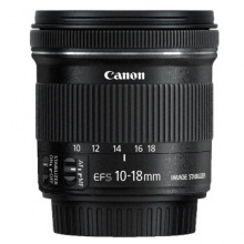 佳能镜头（Canon）EF-S10-18mm f/4.5-5.6 IS STM 半幅单反镜头 广角变焦镜头