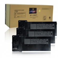 巴威SF-238CT墨盒适合夏普Sharp 黑白激光数码(网络/打印/复印/传真/一体机)墨粉盒 SF238CT黑色墨粉/碳粉盒(3支装) SF-S201S/S201N/S261N